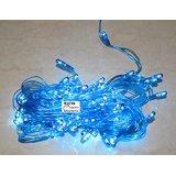 2 Pcs Decorative Blue Rice Rope Light Celebrations Festivals Party Diwali Temple