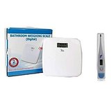 Digital W/Scale(7703) With Digital Thermometer Free Flexible Tip Combo