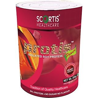 200 Gms Protis Power 80%- Soy Protein Isolate Powder - PDCAAS Score 1.0