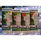 Philips Classic Combo Pack (15,20,23,27 Watt) Tornado Cfl (Set of 1pc each)