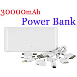 30000mAh USB Power Bank External Battery Charger for i Phone/iPad/Mobile