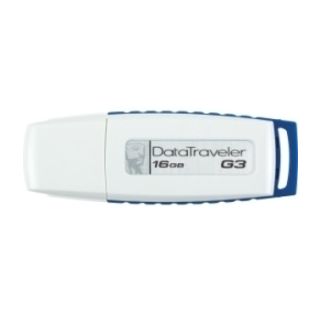 Kingston DTIG3 16GB Pen Drive (White & Dark Blue)