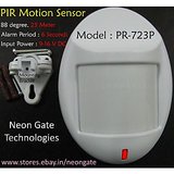 PIR Body Movement Sensor: Input = 9 -16 V DC & Out put = 60 Sec NO / NC Relay - Use it For security Alarm