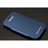 100 % Original- S 7562 SAMSUNG GALAXY TREND DUOS S 7562 LEATHER FLIP COVER CASE DIARY FOLIO BLUE (Sourced From Brand)
