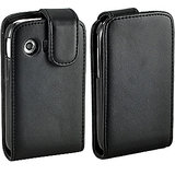Premium Leather Flip Case Cover for Samsung Galaxy Y S5360