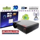 EGATE P512+W 3500 LUMENS HD LCD LED PROJECTOR- USB + HDMI + VGA + AV + TV + LAN
