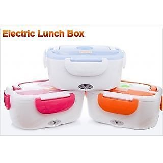 Portable Electric Heatable Lunch Box With Spoon