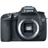 Canon Eos 7d Slr (black) (body Only) With 2 Year Canon India Warranty Sealed Pack 4gb Card + Case