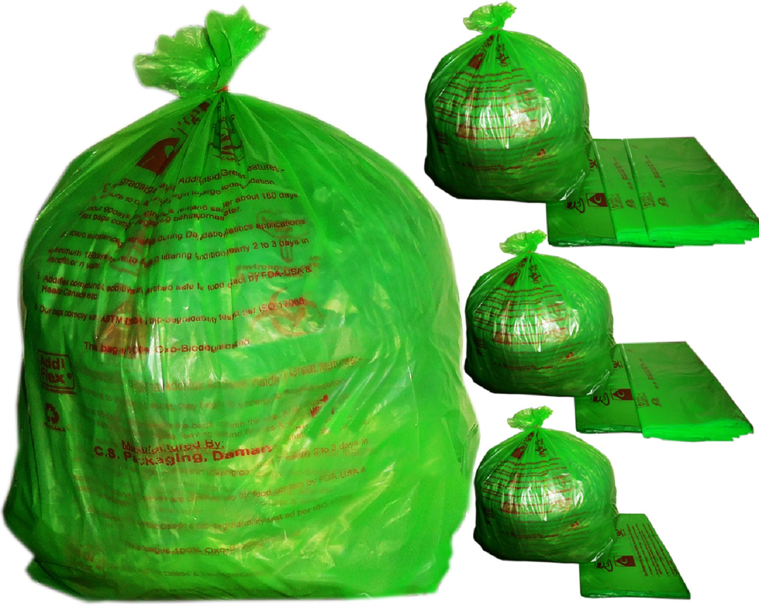 Buy PRODUCTMINE OXO Biodegradable Garbage Bags Dustbin Bags Extra Thick