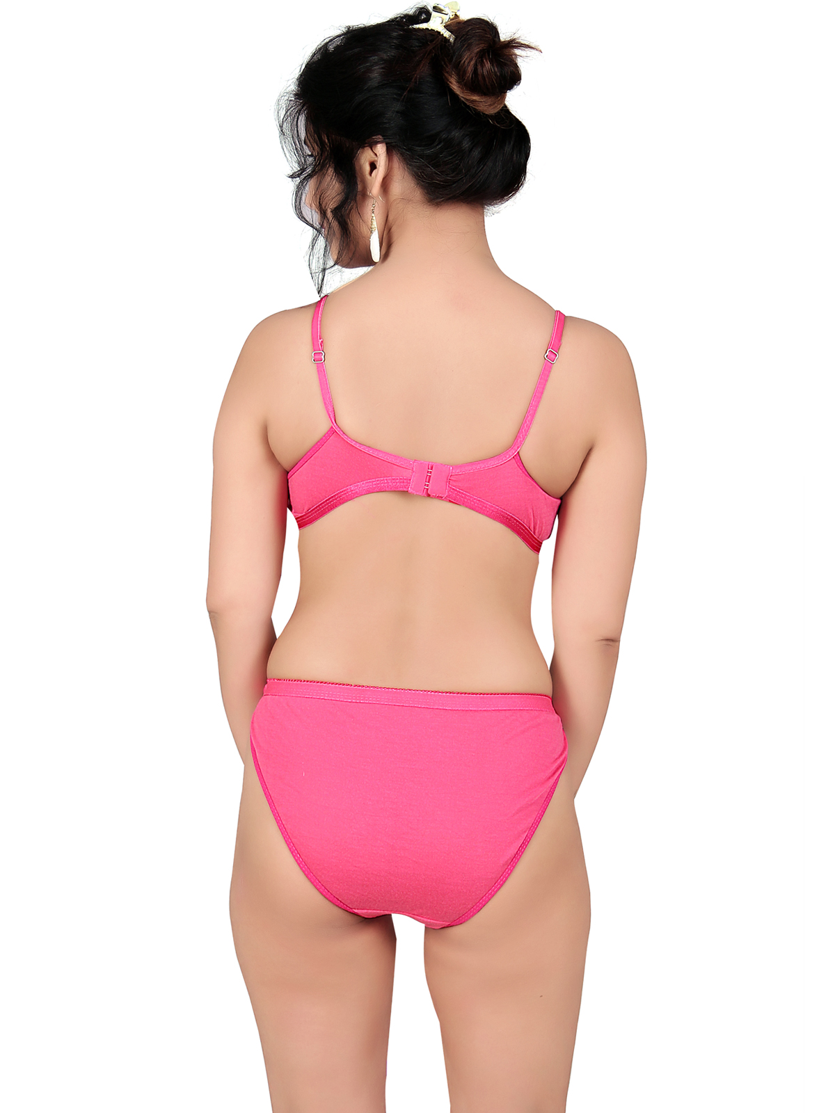 Buy Jewel Pink Light Padded Lovely Lingerie Sets Online From