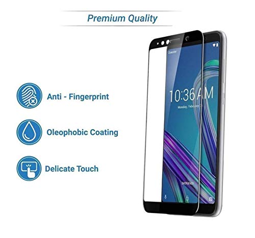 Buy Mascot Max Edge To Edge Tempered Glass Black With Back Cover Ultra