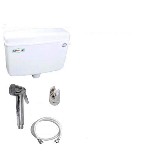 Buy SHRUTI PVC Aqua Flow Flushing Cistern White 10 Liter With PVC