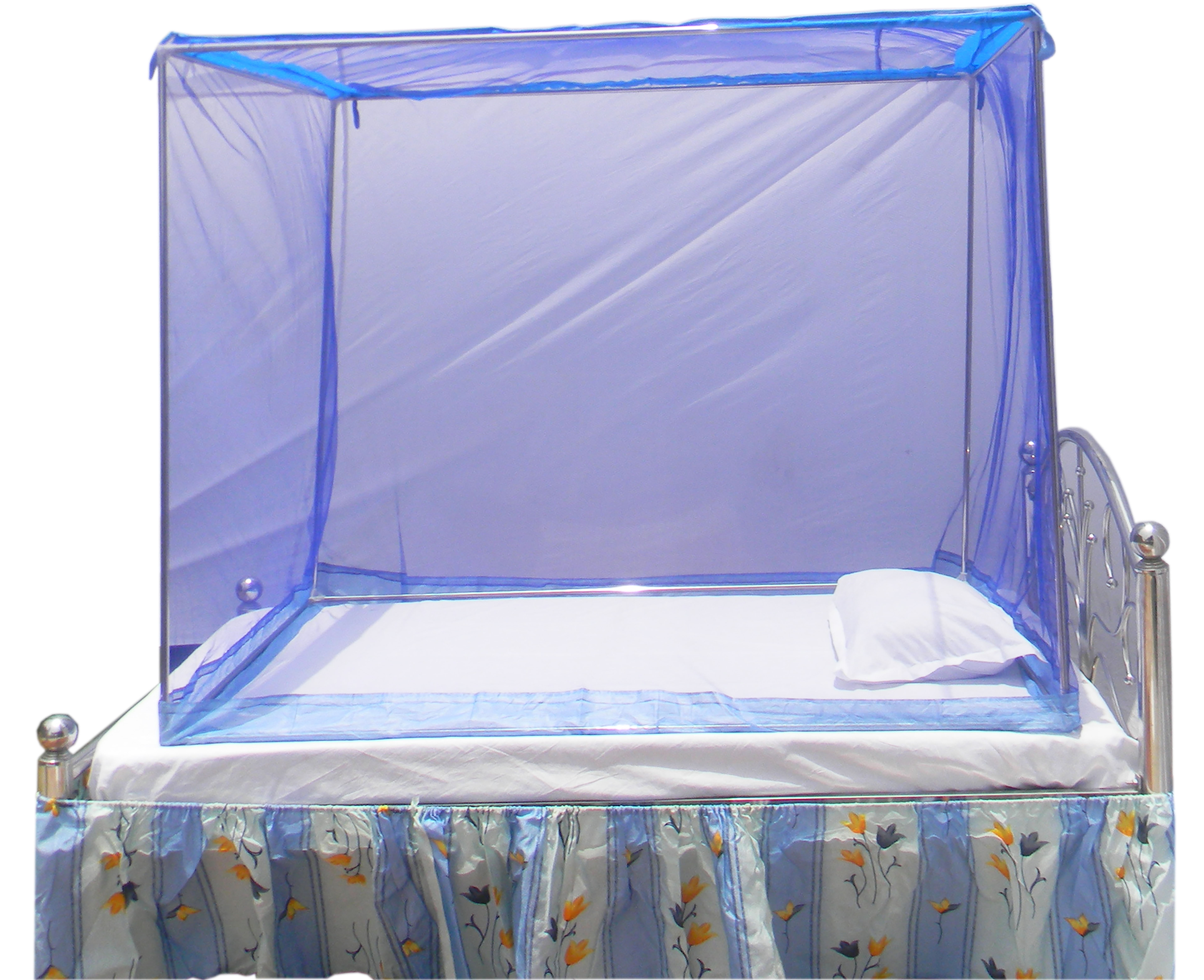 Buy Homecute Single Bed Cotton Edge Traditional Mosquito Net 4X6 Ft