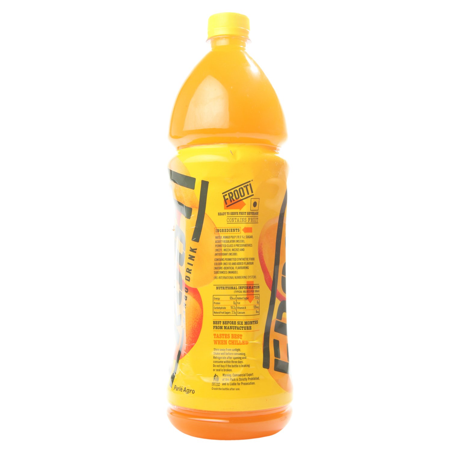 Buy Frooti Mango Drink Plastic Bottle L Online From Shopclues