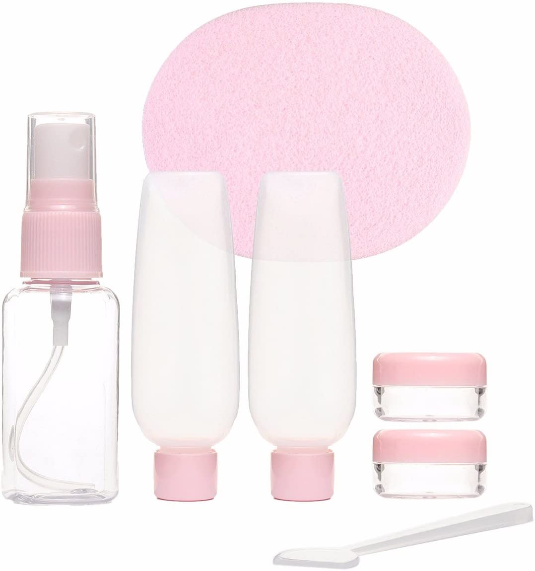 Samyaka Travel Cosmetic Bottle Kit