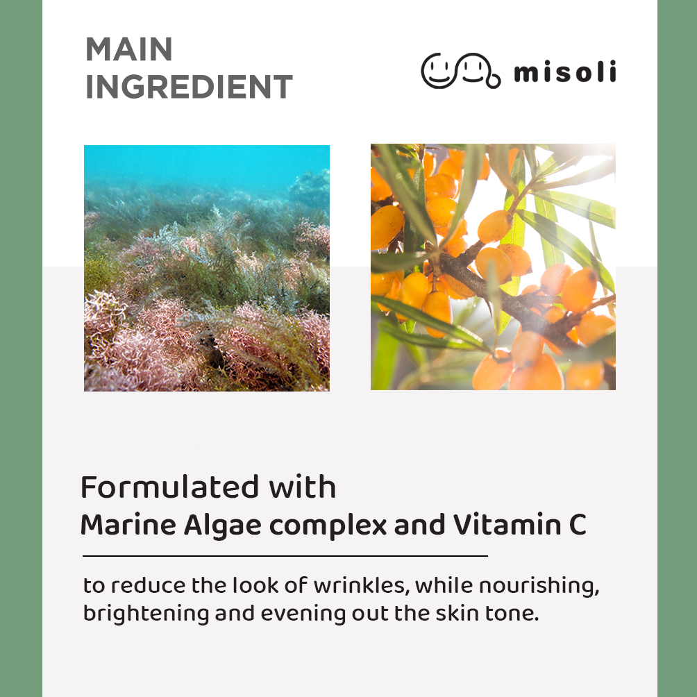 Buy Misoli Marine Algae & Vitamin C Hydrogel Eye Patches for Hydrating