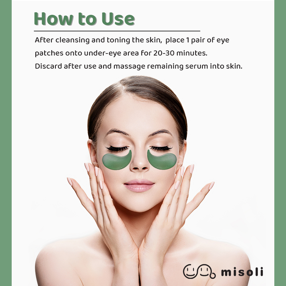 Buy Misoli Marine Algae & Vitamin C Hydrogel Eye Patches for Hydrating