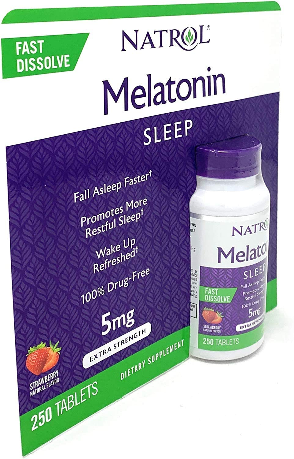 Buy Natrol Melatonin Mg Strawberry Flavor Fast Dissolve Tablets