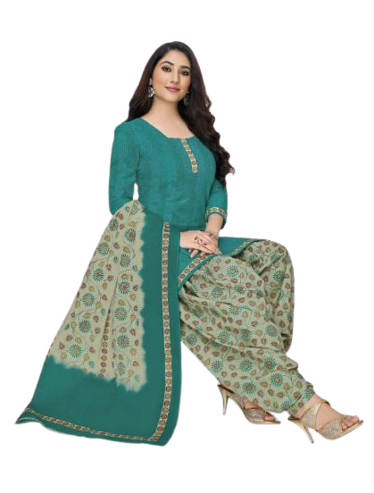 Buy PRANJUL Readymade Stitched Cotton Patiyala Churidar For Daily