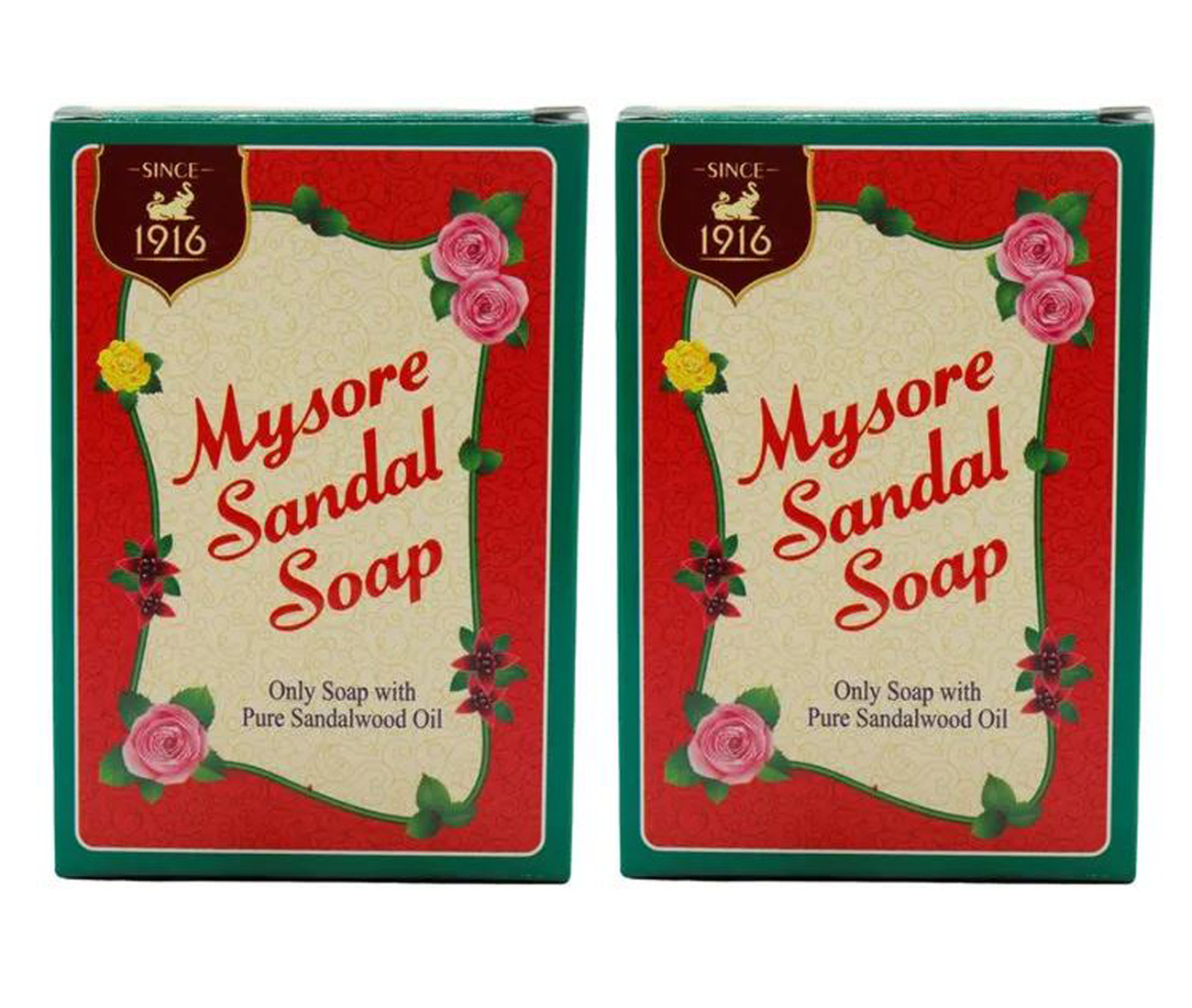 Buy Mysore Sandal Soap Pure Sandalwood Oil Gm Pack Of Online