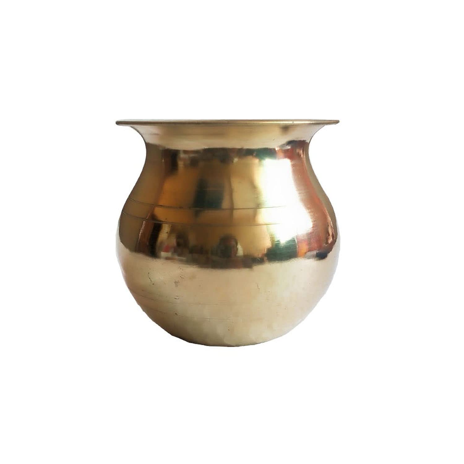 Buy Traditional Brass Golden Pooja Lota Pitcher For Karwa Chauth Pooja