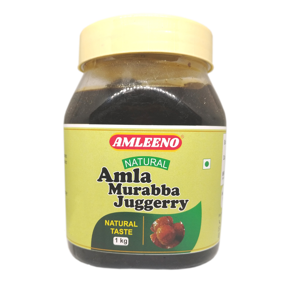 Buy AMLEENO Amla Jaggery Murabba With Jaggery Syrup In Jar Natural