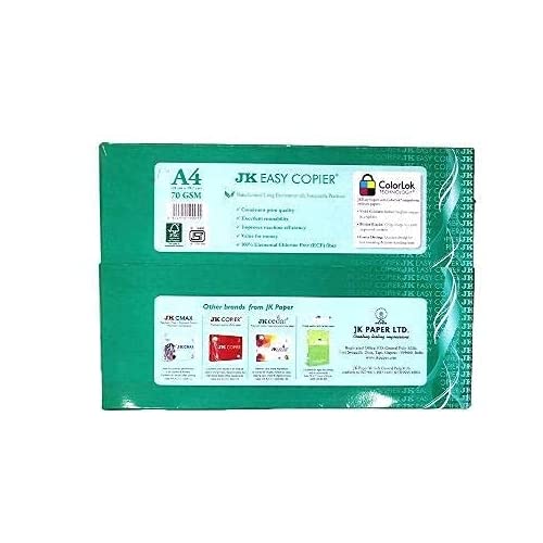 Buy Jk Easy Green Copier Paper A Size Sheets Gsm Ream Online