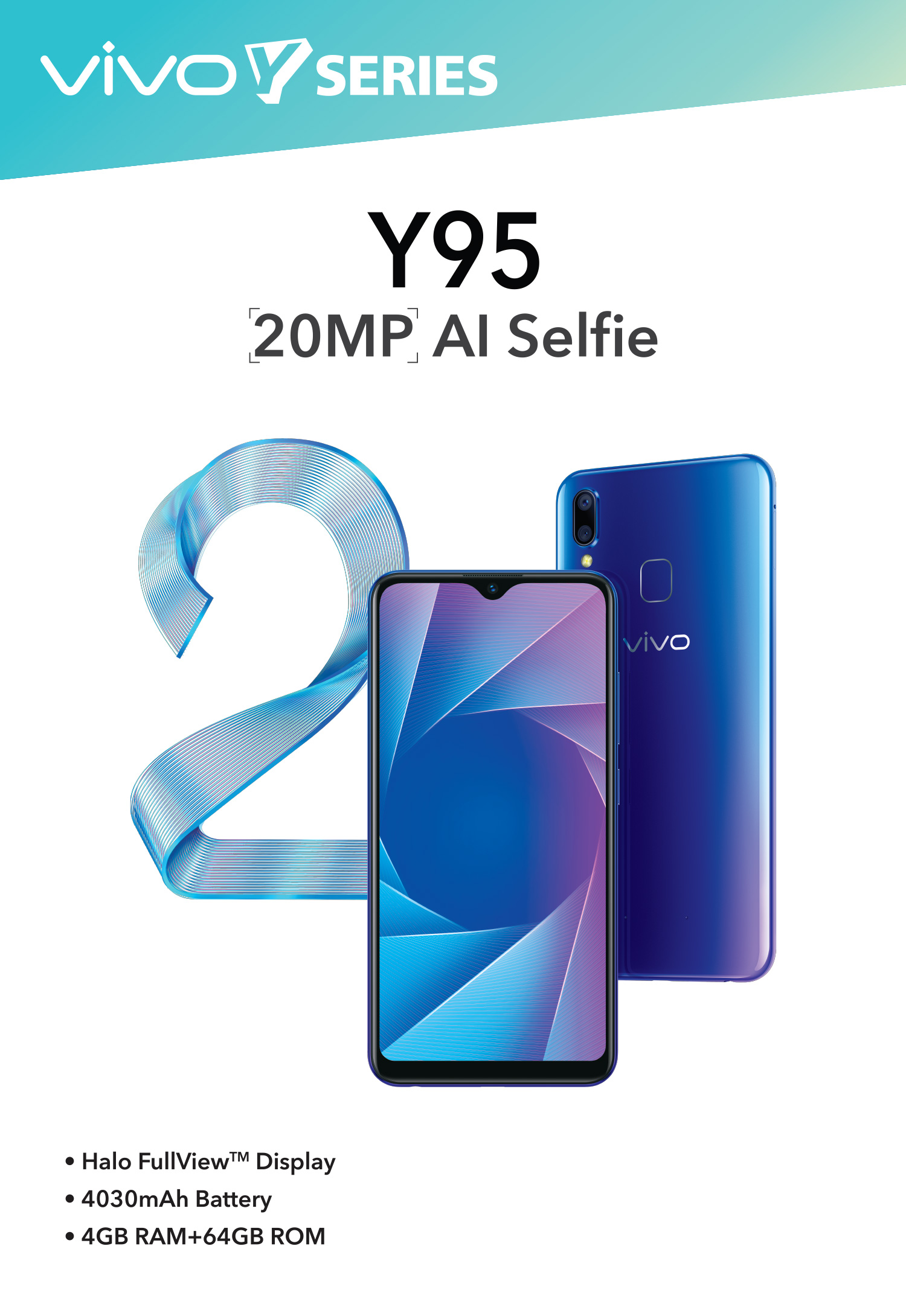 Buy Refurbished Vivo Y95 Starry Black 128 GB 6 GB RAM Superb