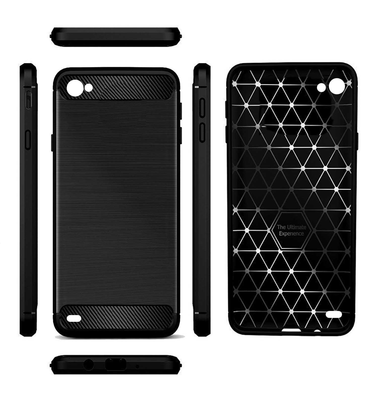 Buy Hupshy Lg Q Plus Back Cover Lg Q Plus Rugged Armor Shock Proof