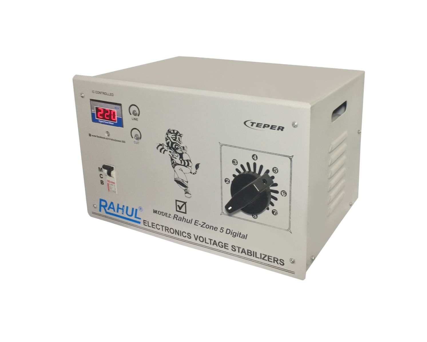 Buy Rahul E Zone C Digital Kva Volt Main Line Use Up To