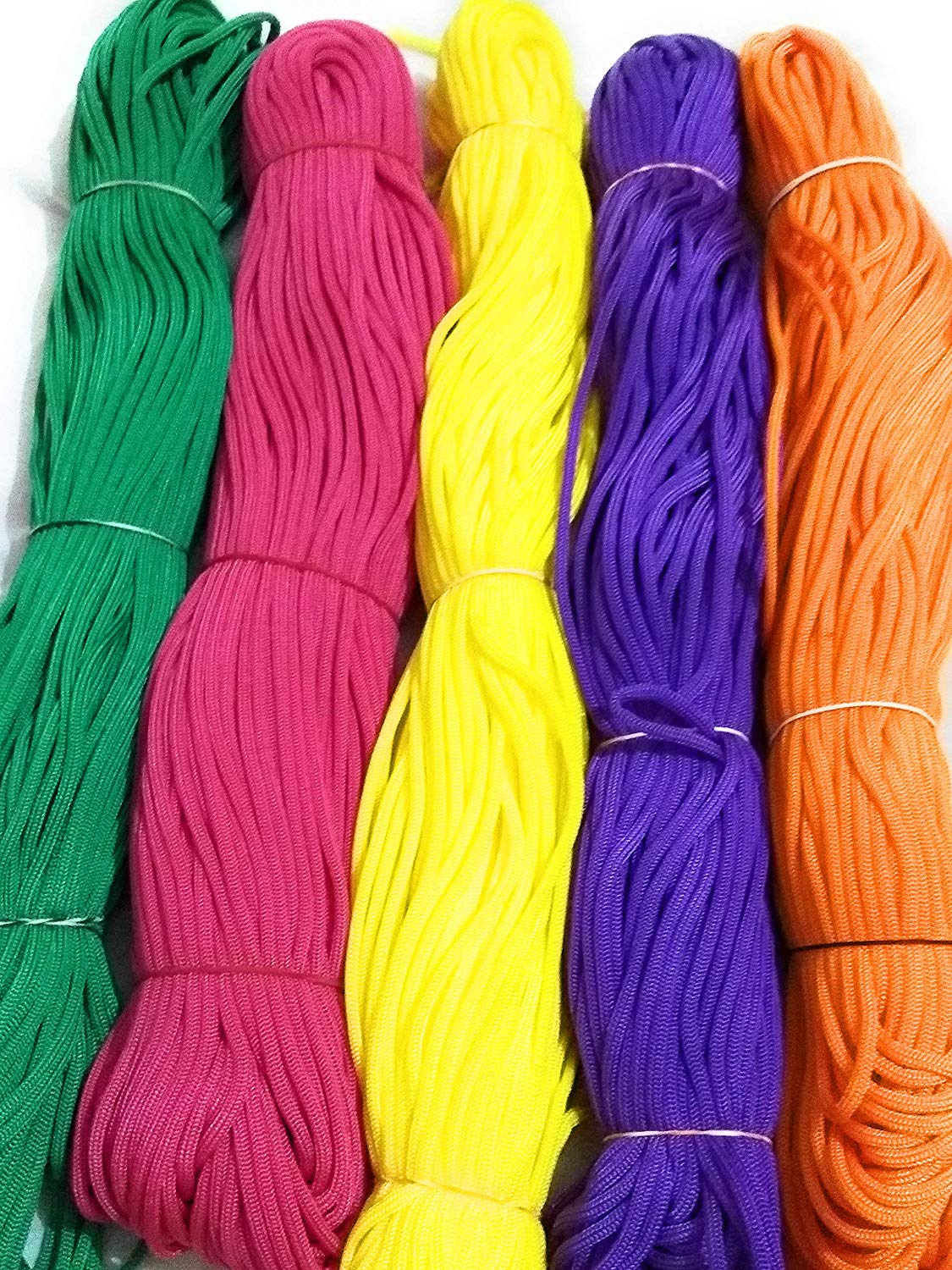 Buy Happycraft 2 Mm Nylon Knot Cord Macrame Beading Braided Thread Cord