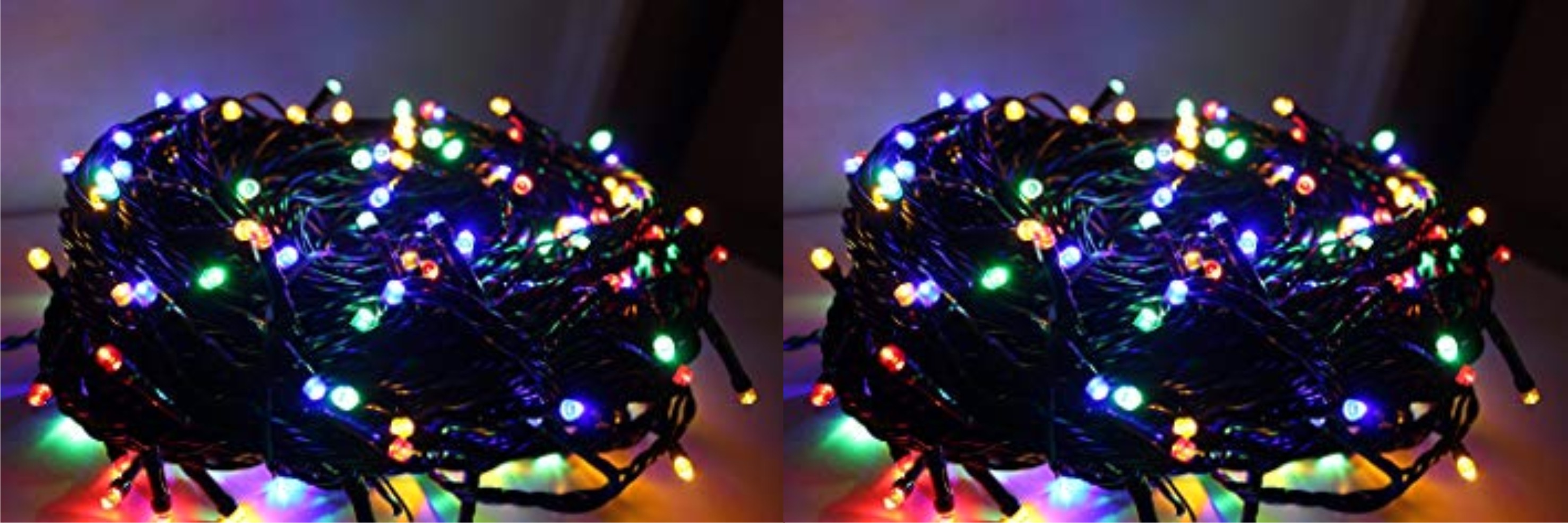 Buy Set Of Of Pcs Feet Multi Color Rgb Led String Ladi Serial