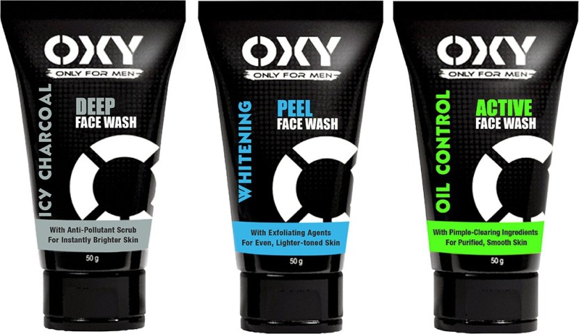 Buy Oxy Icy Charcoal Deep Face Wash Whitening Peel Face Wash Oil