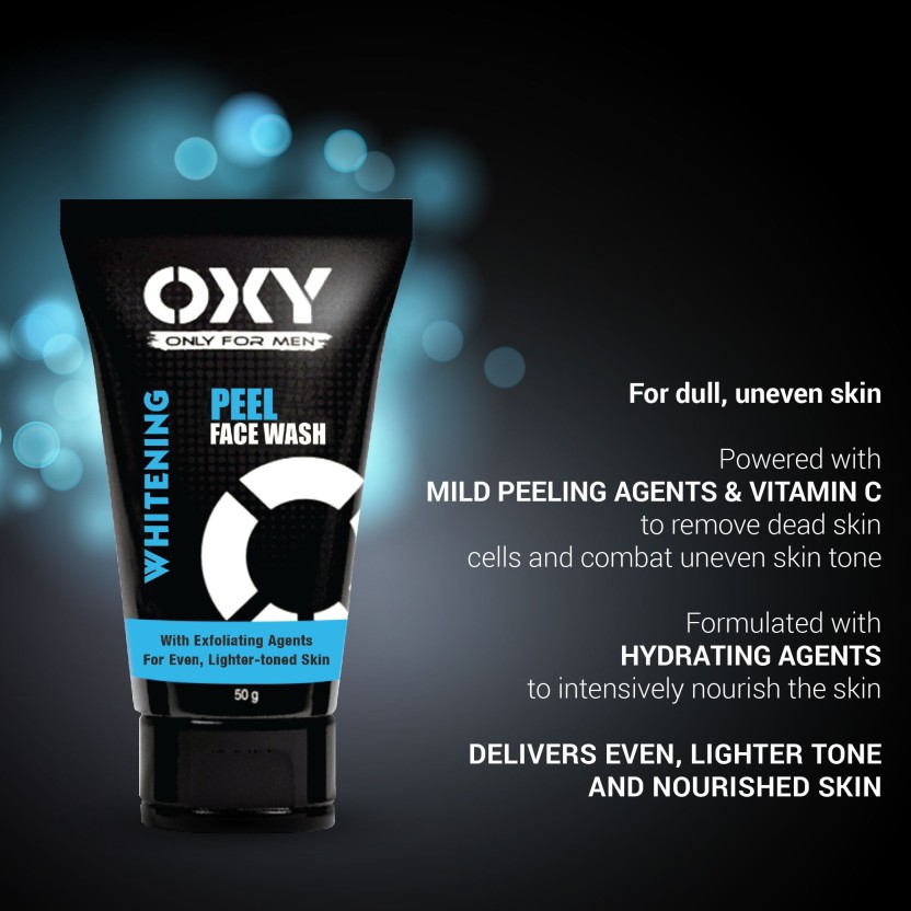 Buy OXY 1 Icy Charcoal Deep Face Wash 1 Whitening Peel Face Wash 1 Oil