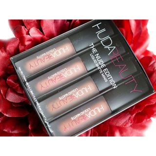 Buy Huda Beauty Matte Minis Nude Edition Liquid Lipstick Set Of