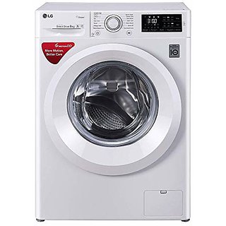LG 6 kg Fully Automatic Front Load with In-built Heater White(FHT1006HNW)