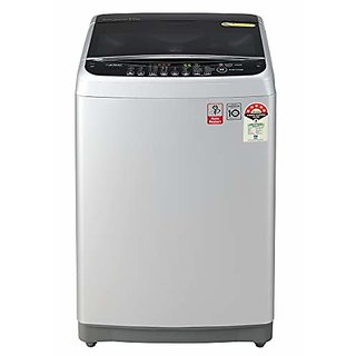 LG 8 kg 5 Star Rating Jet Spray Fully Automatic Top Load Silver(T80SJFS1Z)
