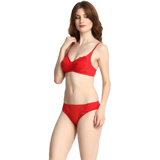 Buy Womens Babydolls Cotton Bra Panty Sexy Lingerie For Honeymoon
