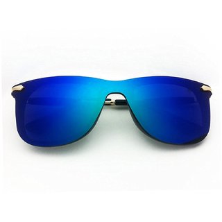 29K Blue Mirrored Wayfarer Sunglasses