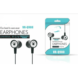 In the Ear Earphones Headphone (Black VR-Q900 )