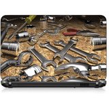 VI Collections 3 D SILVER TOOLS pvc Laptop Decal 15.6