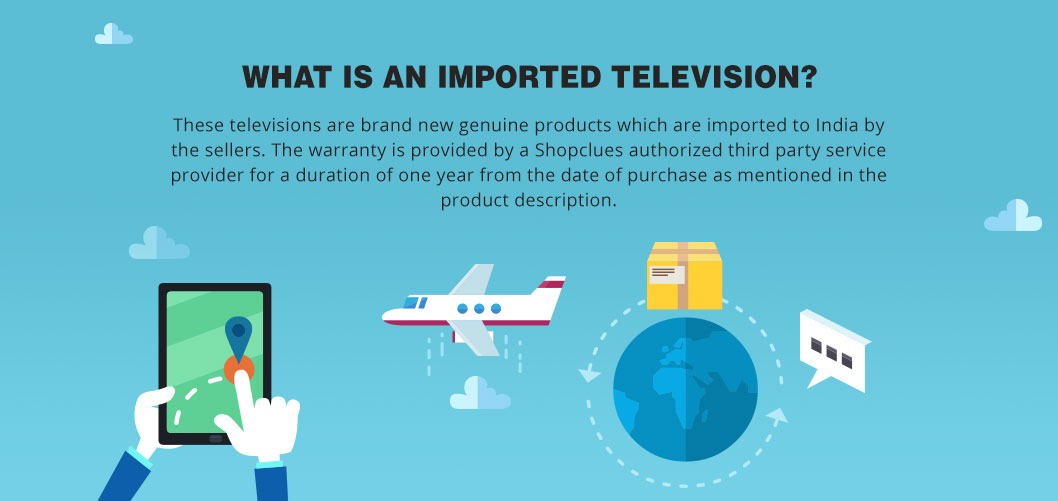 Imported Tv-ShopClues