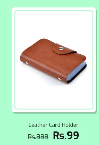 Leather Card Holder