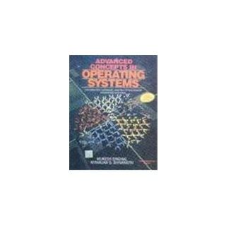 Buy online Advanced Concepts In Operating Systems |Best Price At Shop ...