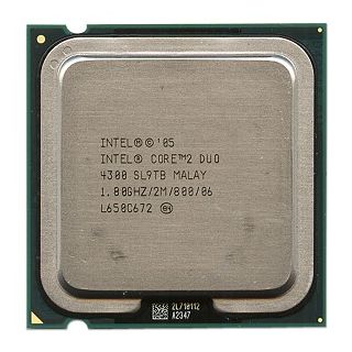 Intel® Core™2 Duo Processor E4300 (2M Cache, 1.80 GHz, 800 MHz FSB)