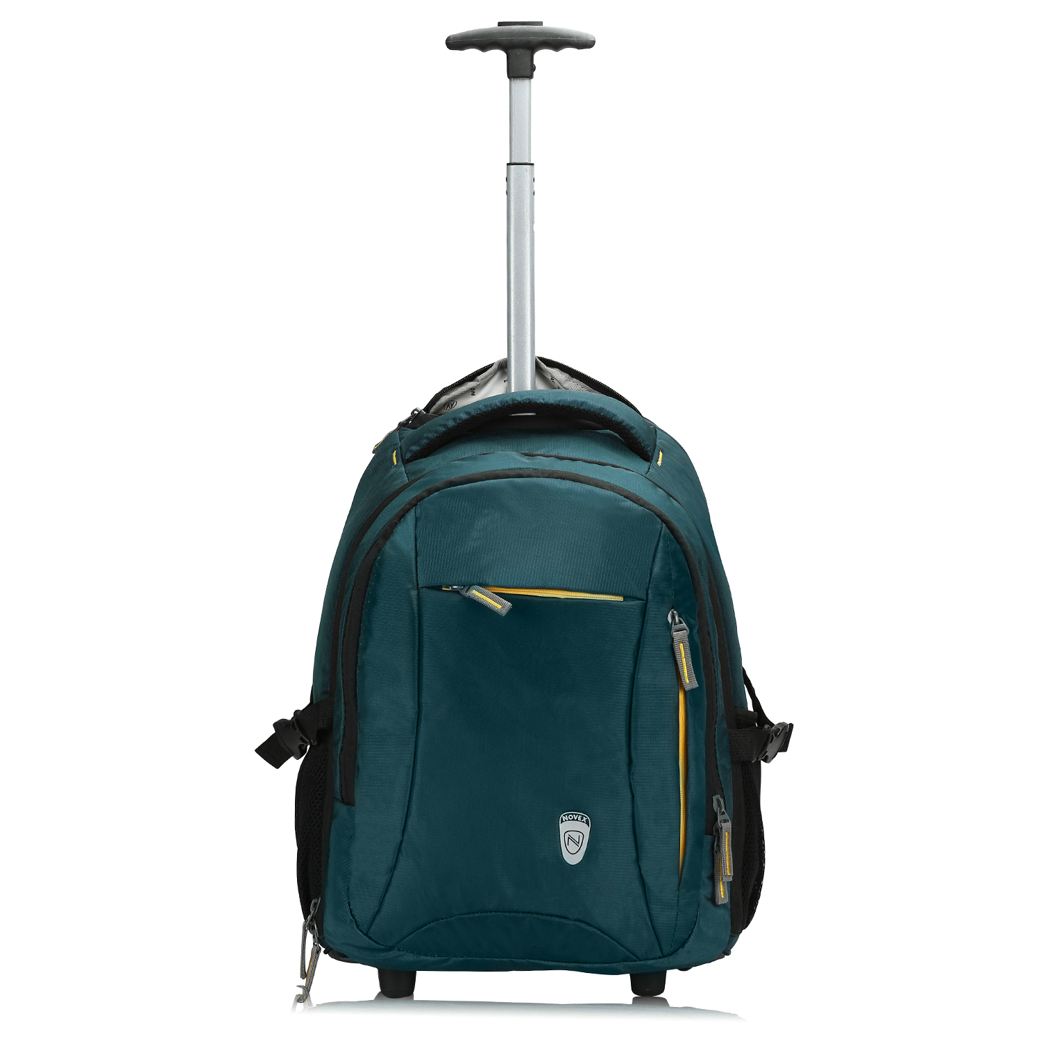 Buy Novex Pacific Green Laptop Trolley Backpack Online @ ₹2399 from ...