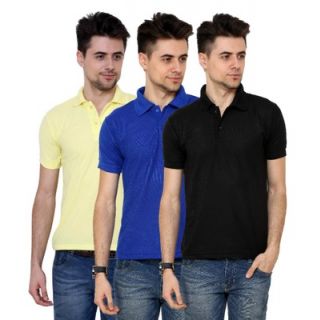 Grand Bear Pack Of 3 Polo T Shirt For Men