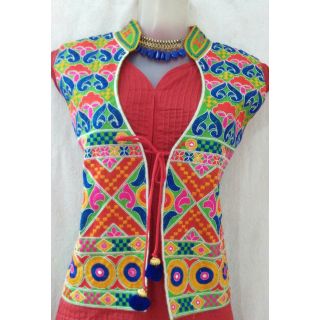 Gujarati embroidery jackets online Clearance