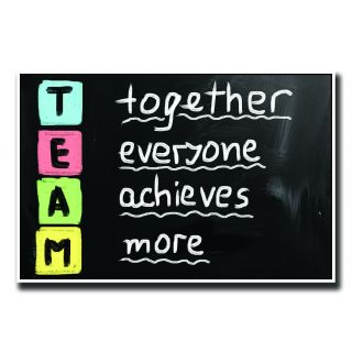 TEAM Together everyone achieves more Poster