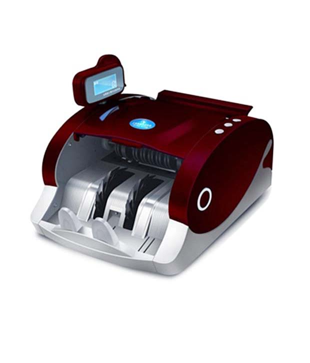 Shop Fully Automatic Note Counter & Fake Note Detector with LED Display